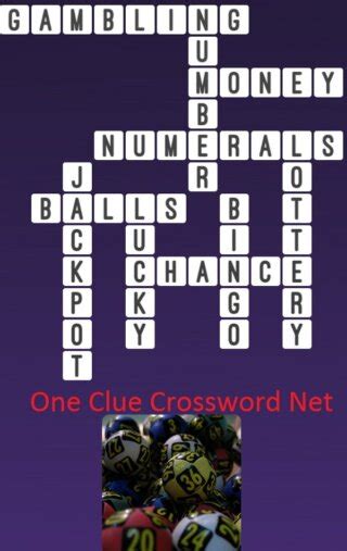 lottery jackpot unit crossword clue|Lottery with a big jackpot: 2 wds. Crossword Clue.